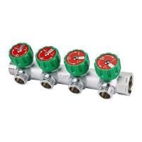 Коллектор регулирующий VARMEGA 3/4" 4 х 3/4"ЕК хромированный VMMM01-C05154