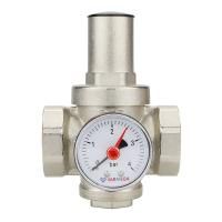 Редуктор давления VARMEGA 1/2", PN25, поршневой, с присоединением к манометру, VM12701