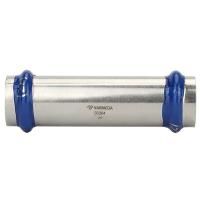 Муфта VARMEGA двухраструбная Inox Press надвижная 22x22