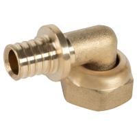 Угол Royal Thermo ritable аксиальный с нак. гайкой, латунь 20х3/4