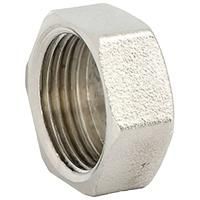 Заглушка Uni-Fitt В 3/4", никелированная