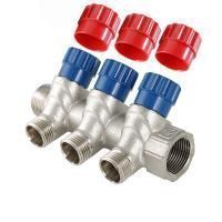 Коллектор VALTEC VTc.560.N.0503 с рег.вент НР 3/4"х1/2" 3 вых