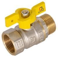 Кран шар. для газа 1/2" г/ш бабочка CTM ГАЗ CGFMB012