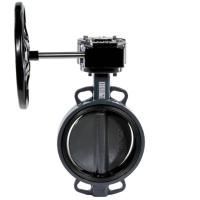 Затвор дисковый поворотный РИДАН ЗДМ 04.16.150 PN16 DN150 корп. GG25, диск - чугун GGG40