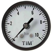 Манометр аксиальный TIM 6 бар Y-50T-6bar