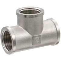 Тройник VIEIR ВВВ 11/4"х3/4"х11/4" никел. TFN646