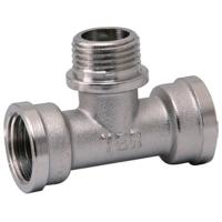 Тройник VIEIR ВНВ 1/2"х1/2"х1/2" никел. TFHFN333