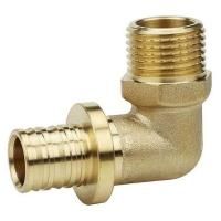 Угол VARMEGA Slide-fit 90 гр., НР, 20x1/2", аксиальный, латунь, VM51413