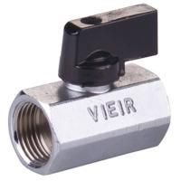 Кран VIEIR мини 1/2" ВН, черная ручка (180/18) VR171
