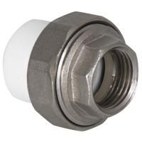 Муфта TEBO бел. PP-R комбин. разъемная (Американка) 50х1 1/2" ВР (4/24), арт. 015020811