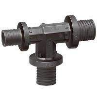 Тройник VARMEGA Slide-fit переходной, 32×25×25, аксиальный, PPSU, VM50523