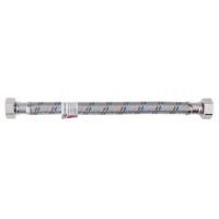 Подводка AQUALINE гибкая для воды нержавеющая оплетка ГИГАНТ 3/4" г-г L-0.8м 04950