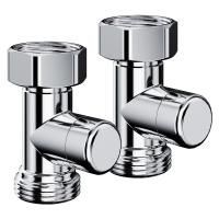 Набор нижнего подключения Royal Thermo Design прямой раздельный 3/4х3/4ЕК (хром)