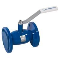Кран шаровый TEMPER DN32 PN40 с/проходной фланцевый, 28320032