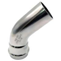 Уголок ViEiR 45 град. нерж. сталь 28а×28 VER-PRO (32/4шт)