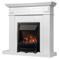 Каминокомплект: Очаг Electrolux Classic EFP/P-1020LS, портал Bianco Classic белый