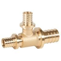 Тройник Royal Thermo ritable N аксиальный переходной, латунь, 20-16-20
