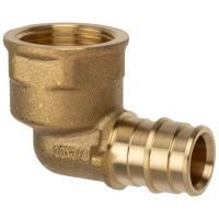 Угольник радиальный для труб из сшитого полиэтилена Usystems 16-Rp1/2"ВР, тип 1"70Ф