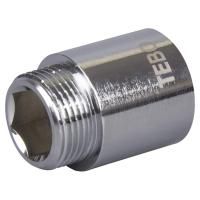 Удлинитель TEBO хромированный ВН/НАР 1/2"x60 мм (24/192)