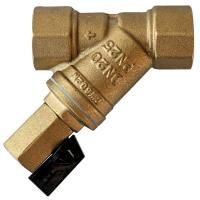 Фильтр сетчатый РИДАН FVR-DR DN15 PN25 со сливным краном