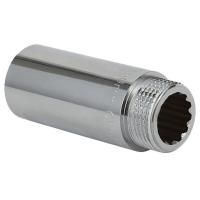 Удлинитель Gappo ВР-НР хромированный 3/4" x 10 мм