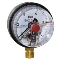 Манометр Экомера рад электр МД02(Э) 0-1,0МПаДк100 G1/2" ст МД02Э-100-G-1МПа