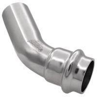 Уголок VIEIR 45 град. нерж. сталь 18а×18 VER-PRO (60/5)