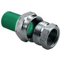 Муфта комбинир. раз. ПП AntiFire D32-3/4"ВР Green 034069