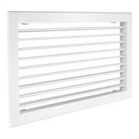 Решетка настенная однорядная SHUFT 1 WA 250x150