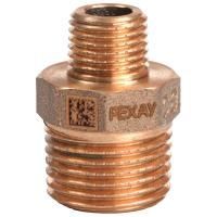 Ниппель бронзовый РЕХАУ AURLINE редукционный R1/2" x R1/4", RX+