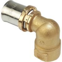 Угольник-пресс Giacomini латунь ВР 20x3/4", RM129Y047