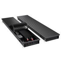Конвектор внутрипольный Royal Thermo ATRIUM TURBO-80/300/1300-DG-U-BL