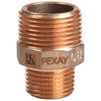 Ниппель бронзовый РЕХАУ AURLINE редукционный R3/4" x R1/2", RX+