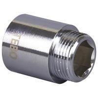Удлинитель TEBO хромированный ВН/НАР 3/4"х 15 мм (45/360)