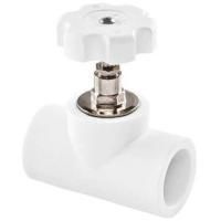 Вентиль TEBO бел. PP-R в сборе 75х90 (1/4), арт. 030060308