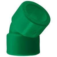 Угольник ПП AntiFire 45гр D63 Green 033957