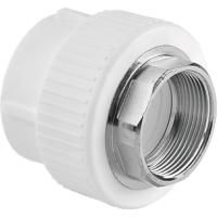 Муфта TEBO бел. PP-R комбинированная 90х3" ВР под ключ (1/5), арт. 015020514