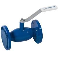 Кран шаровый TEMPER DN25 PN40 с/проходной фланцевый, 28320025