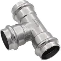 Тройник VIEIR нерж. сталь 18×18×18 VER-PRO (50/5)