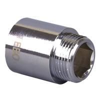 Удлинитель TEBO хромированный ВР 1"x50 мм (10/80)