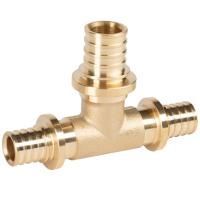 Тройник Royal Thermo ritable аксиальный переходной, латунь, 25-25-16