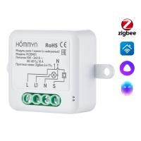 Модуль реле HOMMYN zigbee 1 канал (с нейтралью) RLZBN01