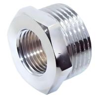 Футорка VIEIR НВ 1"х1/2" хром BXX53